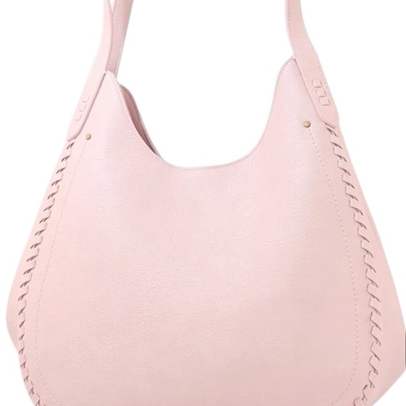 Style & Co Whip-Stitch Soft 4-Poster Tote Pink Women's Bag - Picture 1 of 10